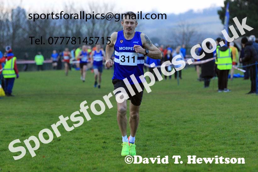Masters mens 2022 Birtley Cross Country Relays. Photo: David T. Hewitson/Sports for All Pics